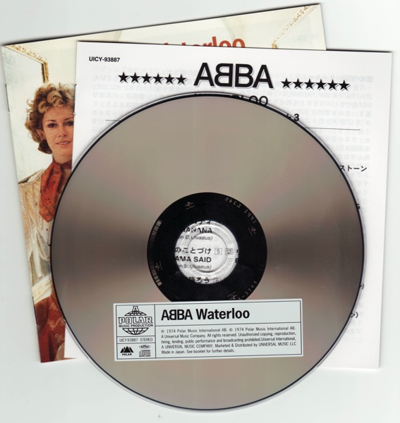 CD & booklets, Abba - Waterloo +2